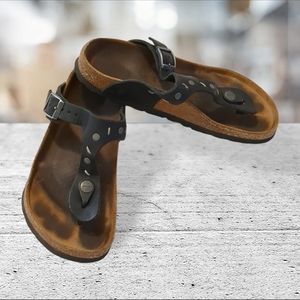 Tatami Birks sandals t strap thong flip flops size 36 US 5/5.5